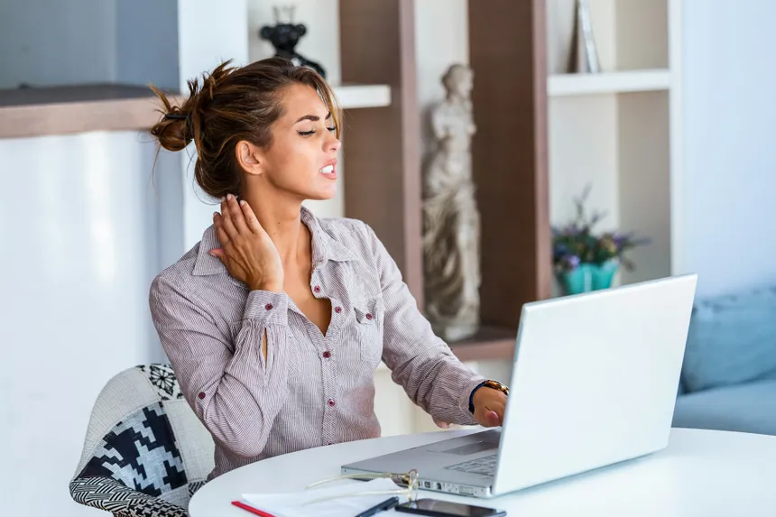 Neck Pain from Sitting? Here’s What’s Happening